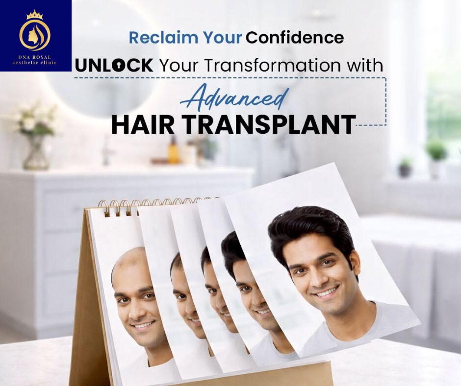 Thane, Fashion & Design, DNA Royal: No.1 Hair Transplant Clinic In Thane For Natural Results.
