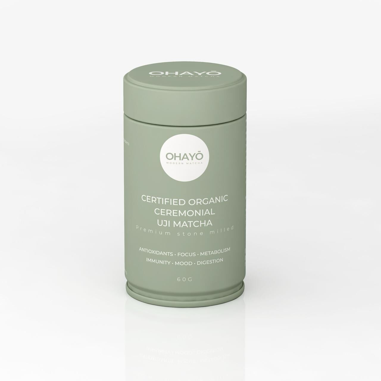 Sydney, Food, AUD 64,  Certified Organic Ceremonial Matcha | Ohayo Modern Matcha