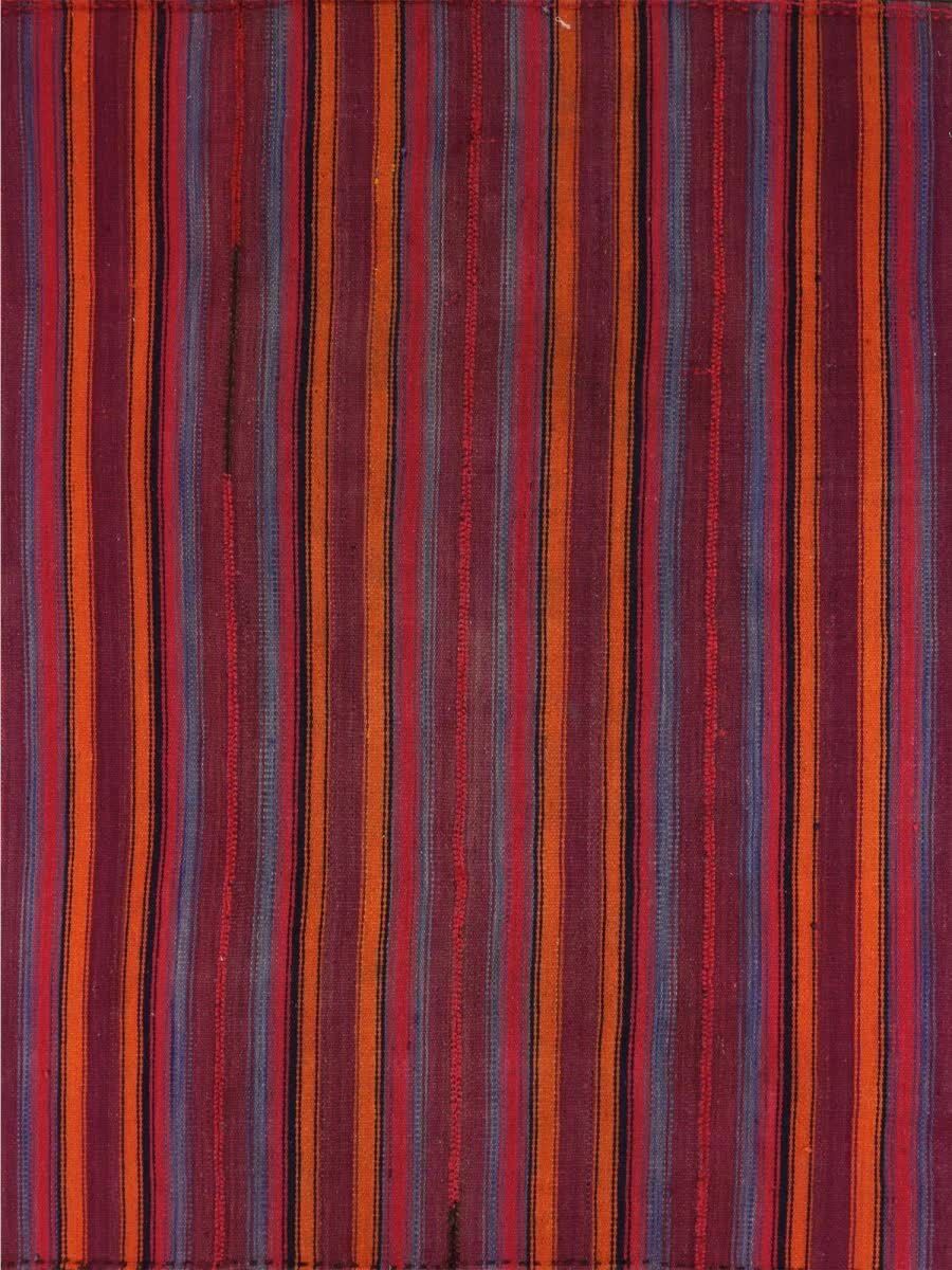 New York, Furniture, USD 620,  6x7 Orange Old Persian Kilim Rug