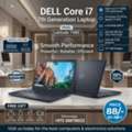 BHD 88,  Dell Core I7 7th Gen Laptop 8GB RAM 256 SSD M.2 FREE Bag, Mouse,Earphone & FREE Delivery