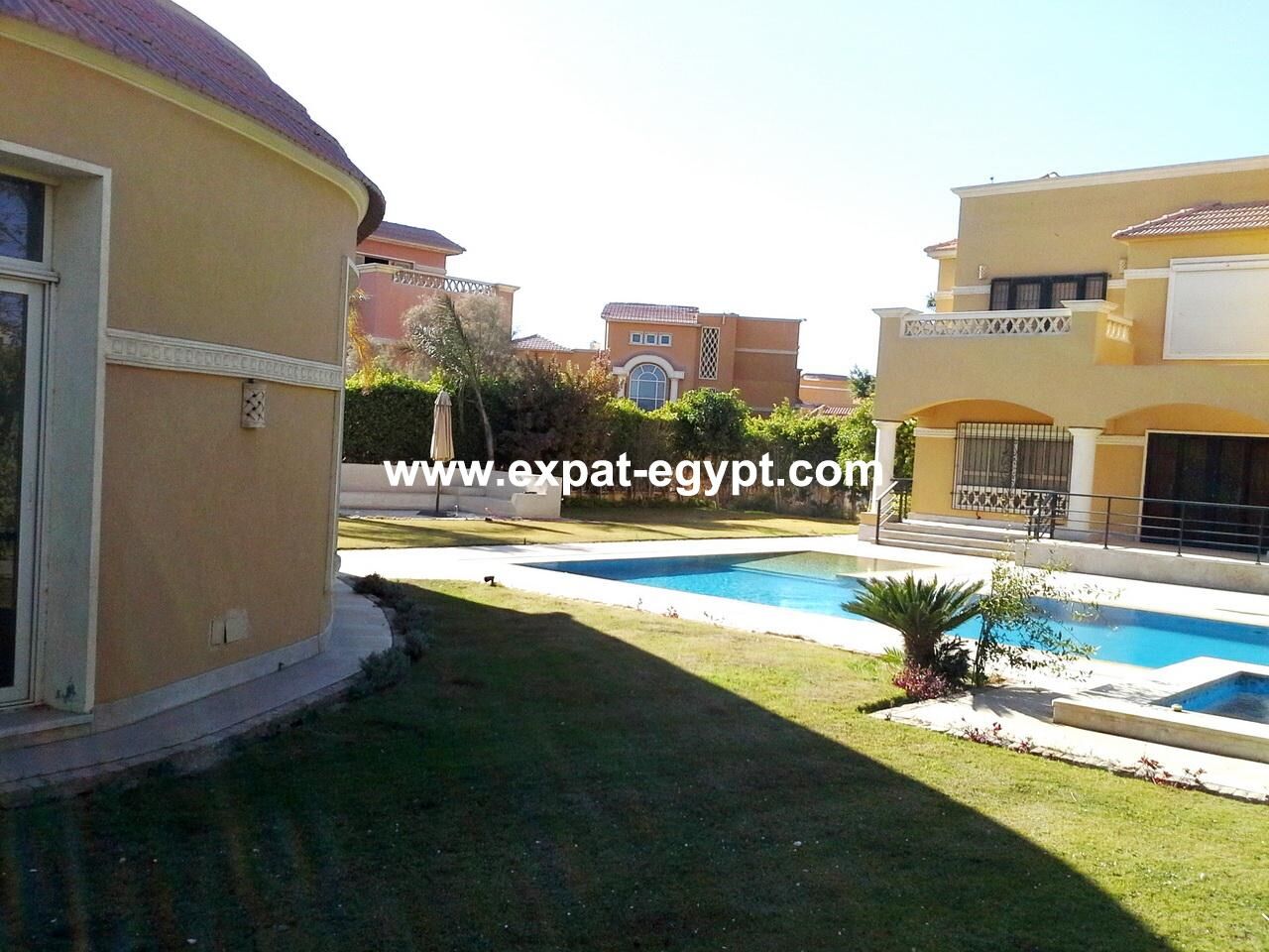 Sheikh Zayed City, Apartments, Flats, Houses & Villas, USD 3000/month,  Furnished,  4 BR,  500 Sq. Meter,  3854-Villa For Rent In Bel Air, Beverly Hills, Sheikh Zayed, Egypt