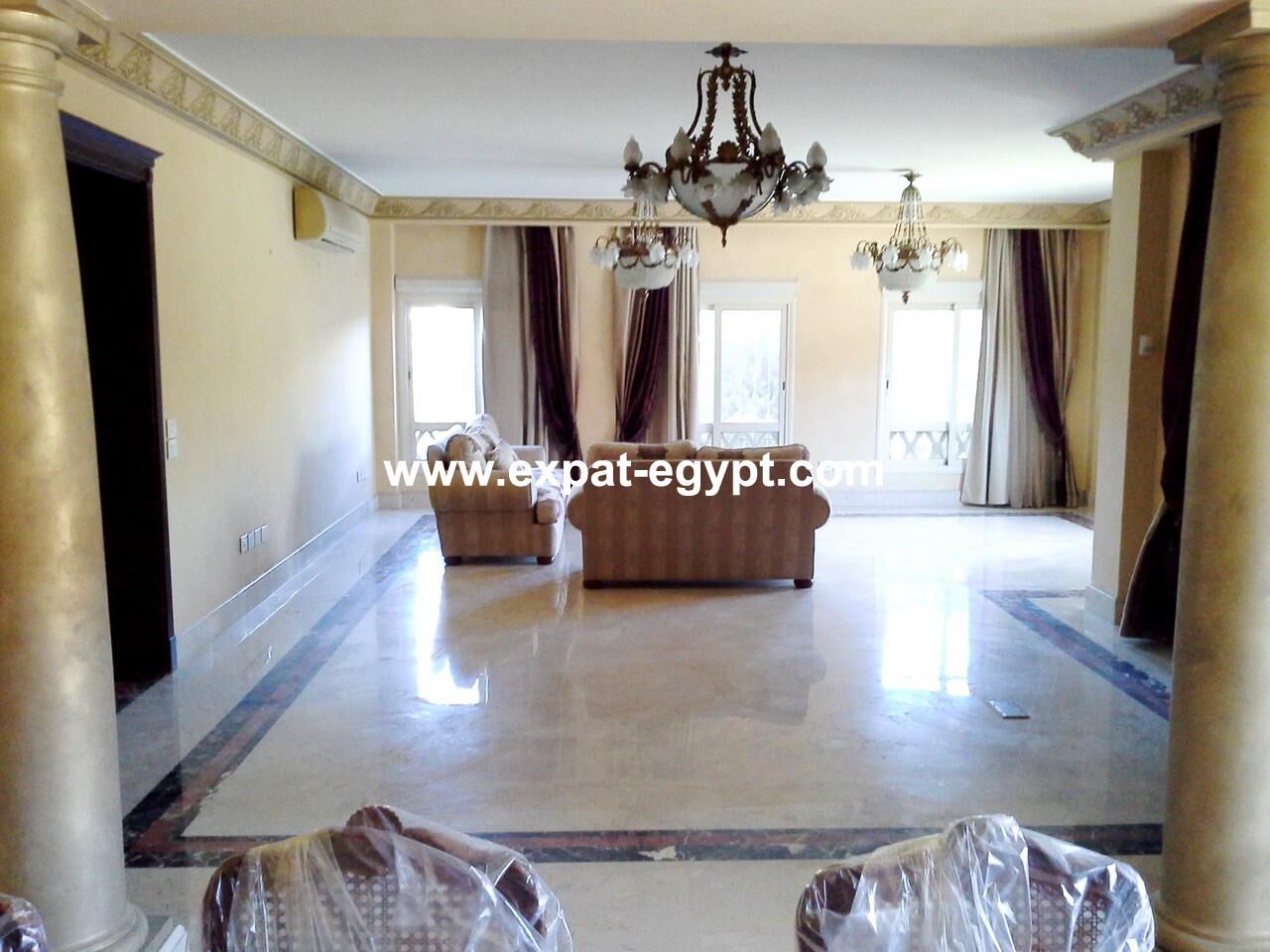 Sheikh Zayed City, Apartments, Flats, Houses & Villas, USD 3000/month,  Furnished,  4 BR,  500 Sq. Meter,  3854-Villa For Rent In Bel Air, Beverly Hills, Sheikh Zayed, Egypt
