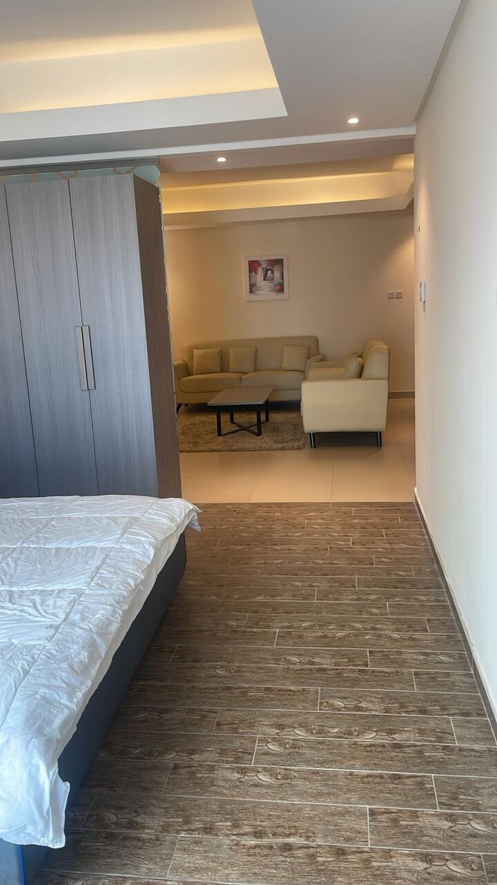 Hidd, Apartments, Flats, Houses & Villas, BHD 350/month,  Furnished,  1 BR,  Luxury Furnished Studio For Rent In Busaiteen