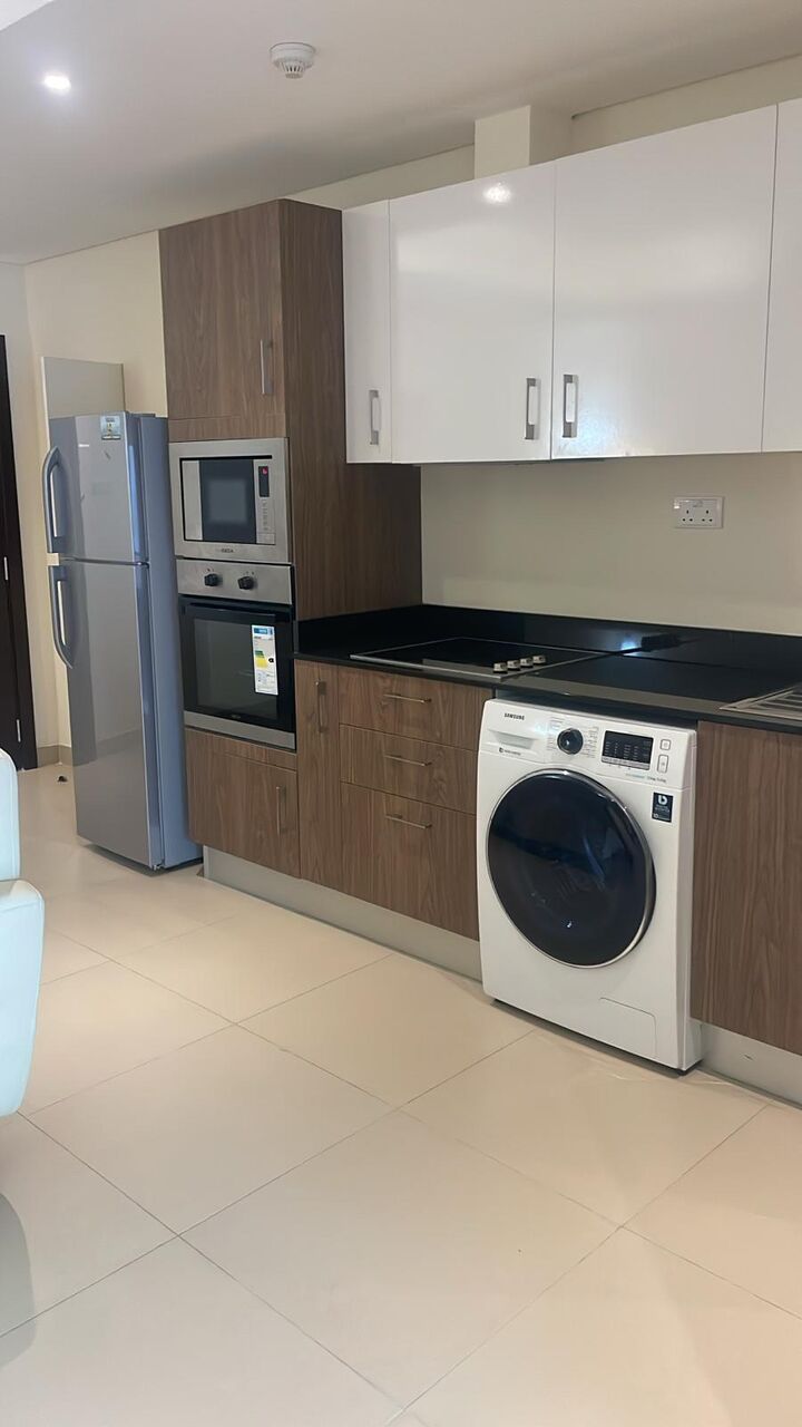 Hidd, Apartments, Flats, Houses & Villas, BHD 350/month,  Furnished,  1 BR,  Luxury Furnished Studio For Rent In Busaiteen