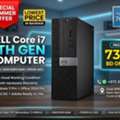 BHD 73,  Lowest Price Offer DELL Core I7 6th Gen Computer 8GB DDR4 RAM + 256GB SSD Win11 Pro Ready