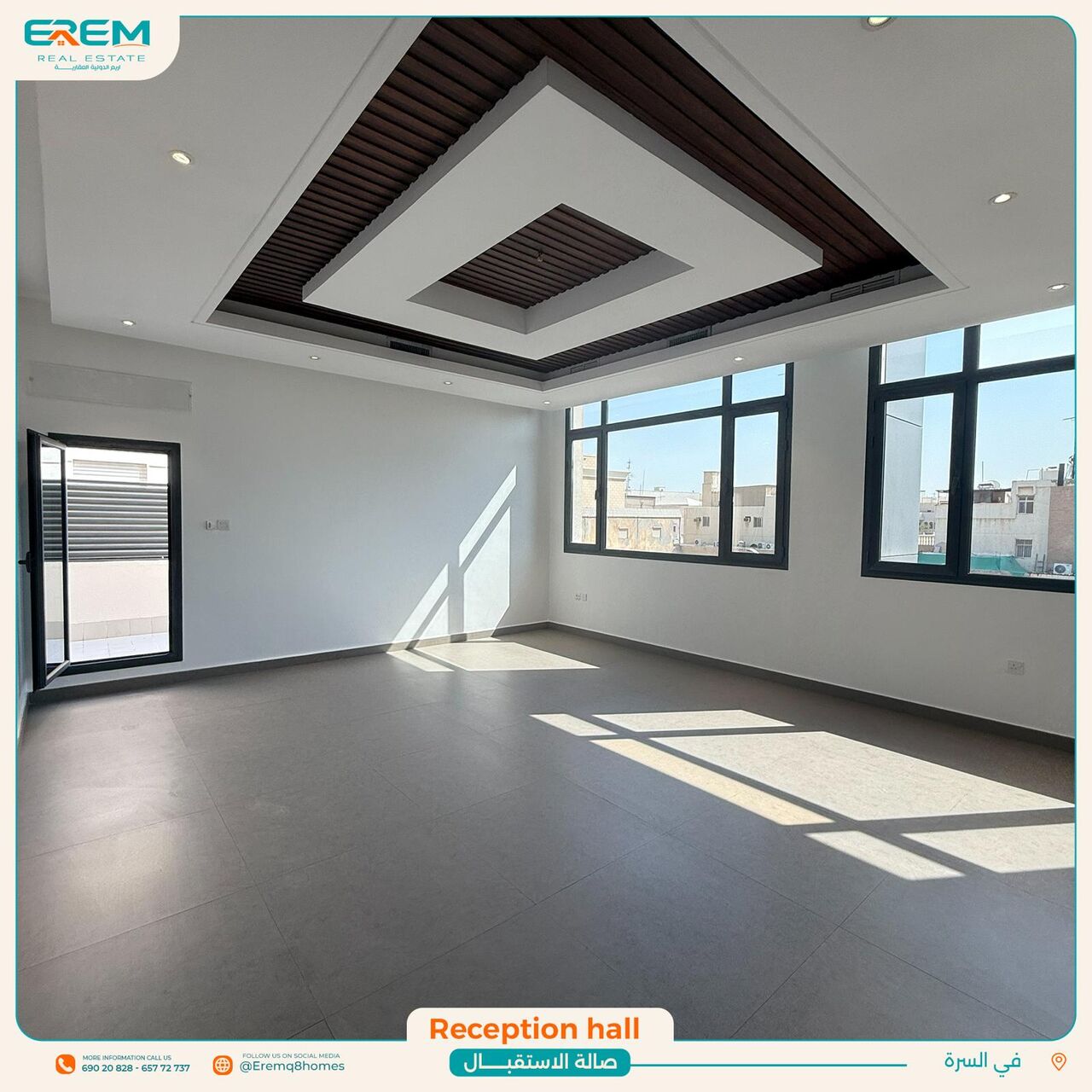 Kuwait City, Apartments, Flats, Houses & Villas, KWD 1150/month,  4 BR,  Apartment With A Balcony And A Driver&rsquo;s Room