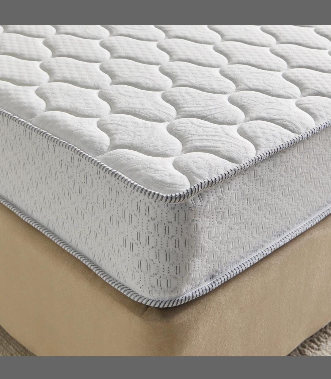 Al Hamra, Furniture, SAR 350,  Revive High Resilience Foam Bonnell Spring King Mattress - 180x200x20 Cm