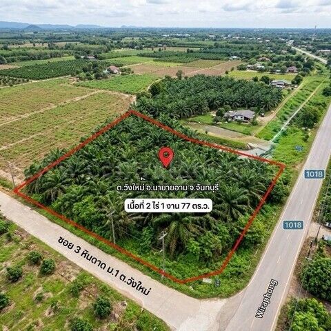 Bangkok, Real Estate For Sale, THB 1990000,  6 BR,  977 Sq. Feet,  Empty Land, Soi 3, Hindad, Na Yai Am, Chanthaburi, Beautiful Land, Next To Public Roads