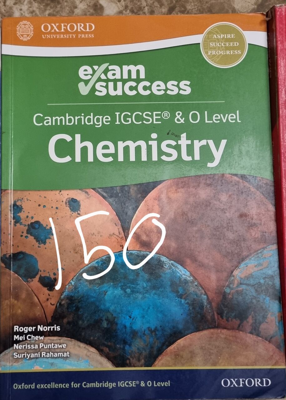 Jeddah, Books, SAR 700,  Good Condition Chemistry Books For Sale O Level For Igcse