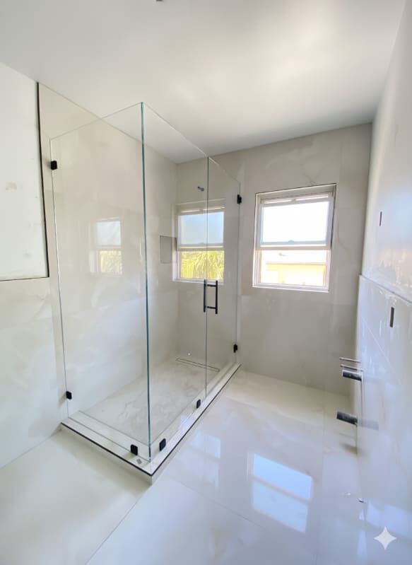 Los Angeles, Interior Design, Frameless Shower Doors | Installation