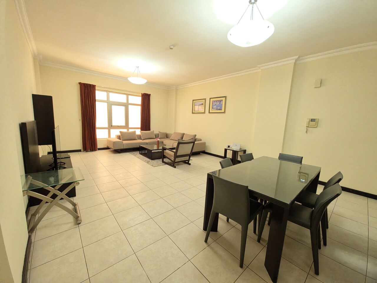 Juffair, Apartments, Flats, Houses & Villas, BHD 350/month,  Furnished,  2 BR,  Highly Spacious | Wifi & Hk |Closed Kitchen | Family Building | Near Ramez Mall Juffair