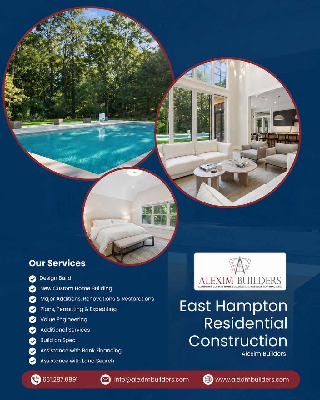 New York, Apartments, Flats, Houses & Villas, House Construction Hamptons - Alexim Builders