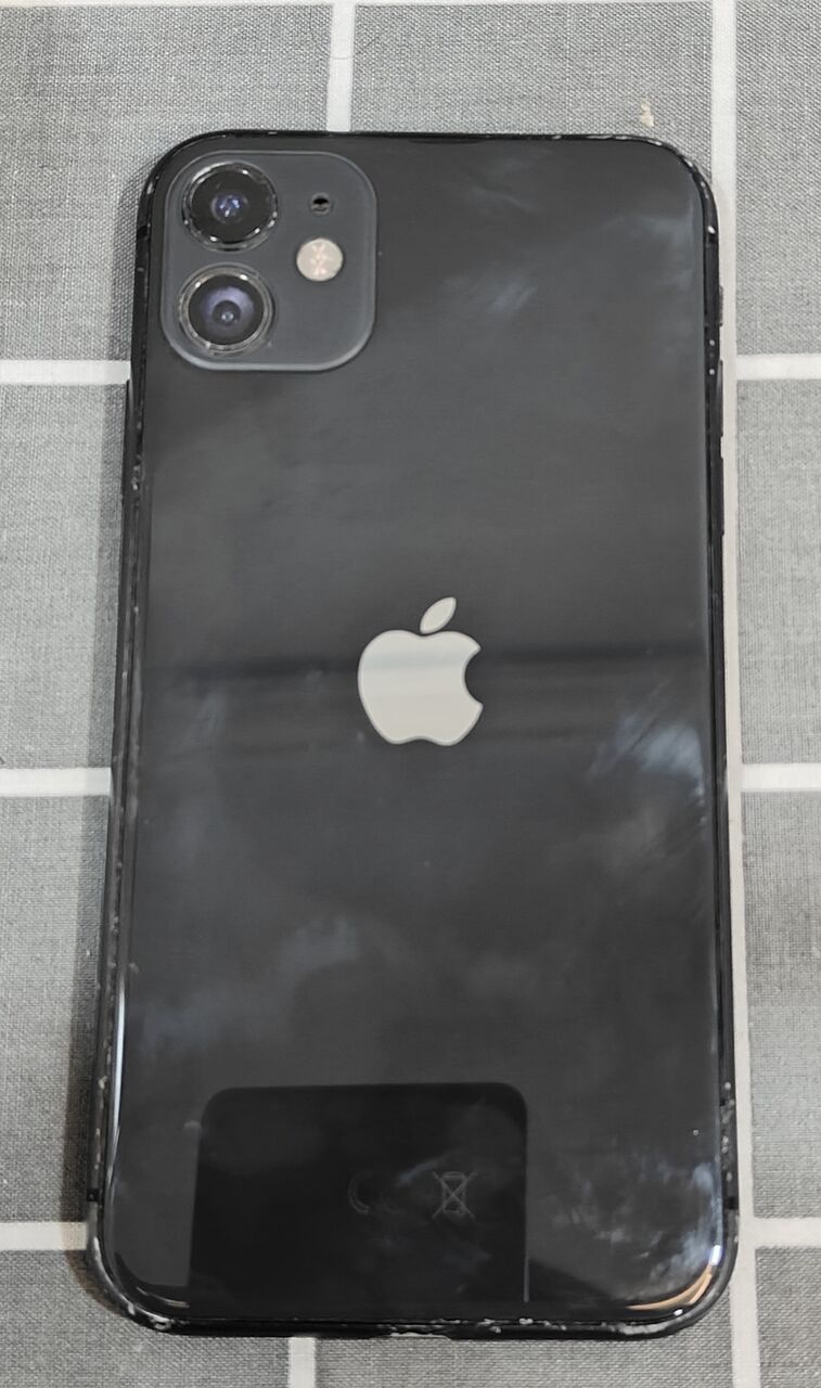 Al Rehab, Mobile Phones, SAR 650,  IPhone 11 128gb Good Condition Black Color