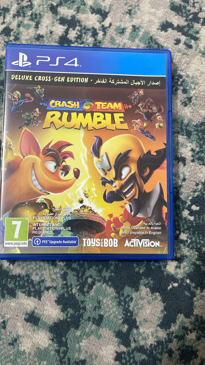 Al Khobar Al Shamalia, Video Games, SAR 5,  PS4 Cd (Crash Team Rumble) For Sale.