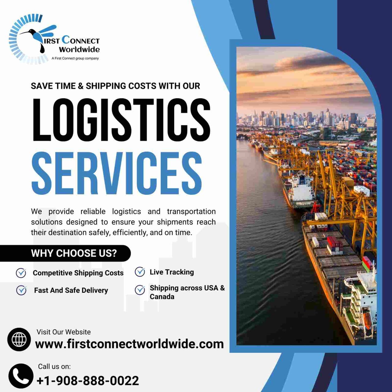 New York, Logistics, Leading Freight Logistics Company For End To End Shipping