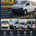 Toyota Hiace, Monthly And Daily Pick And  Drop, Passenger Transport Service