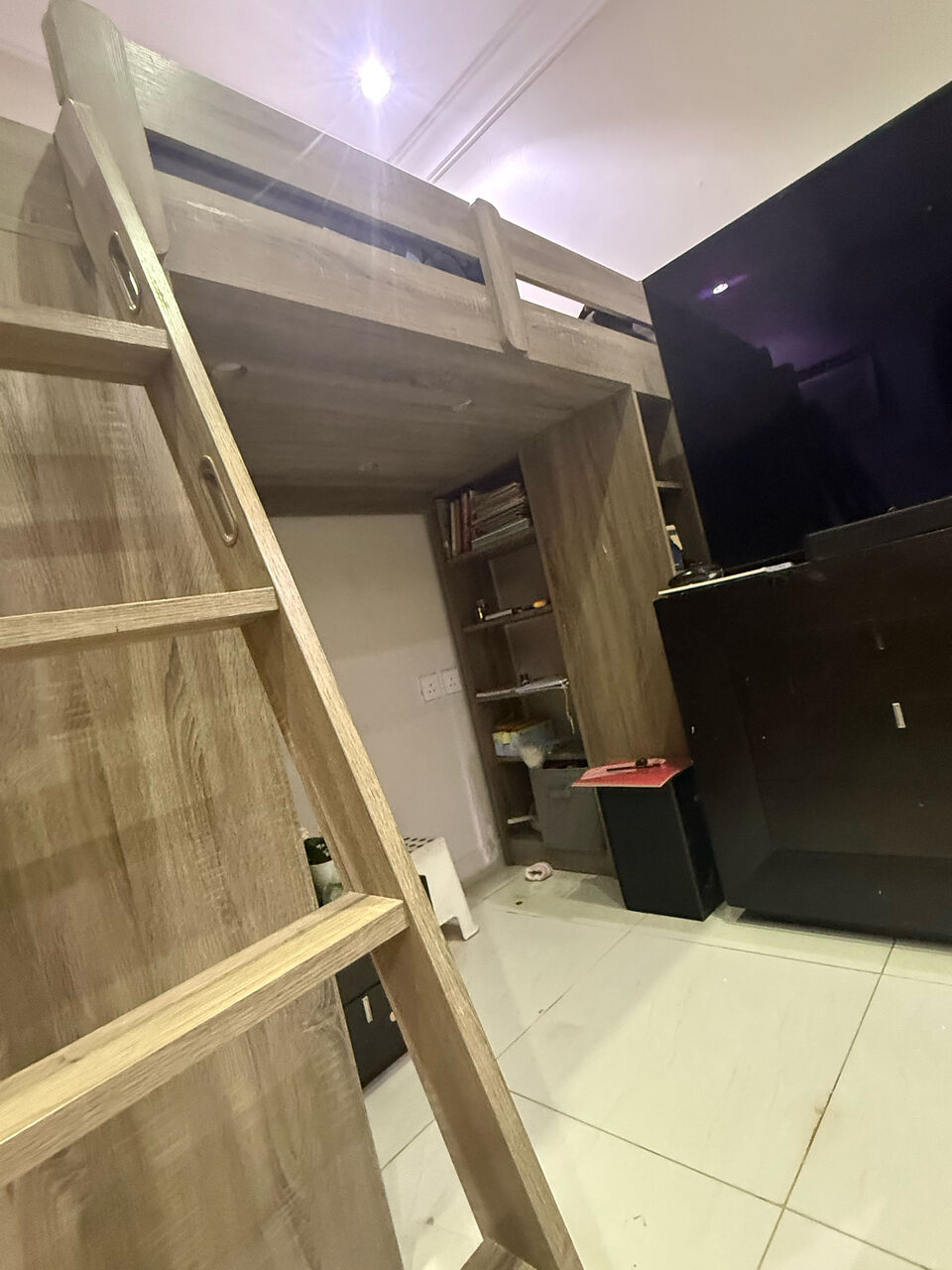 Al Rakah Al Janubiyah, Furniture, SAR 850,  Kids Loft Bed From Homecenter