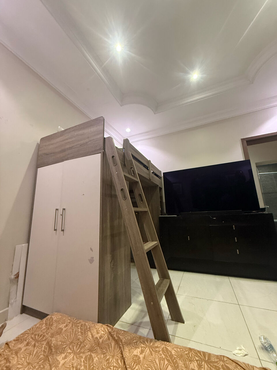 Al Rakah Al Janubiyah, Furniture, SAR 850,  Kids Loft Bed From Homecenter