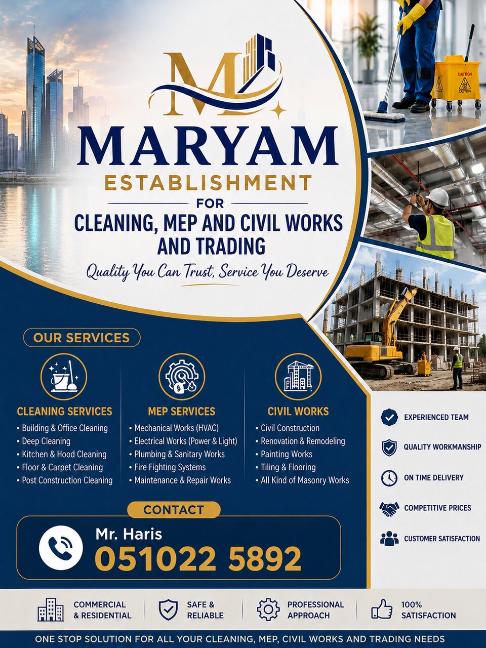 Riyadh, Cleaning, We Are The Specialist In Kitchen Hood Cleaning And Deep Cleaning Also MEP And Civil Works
