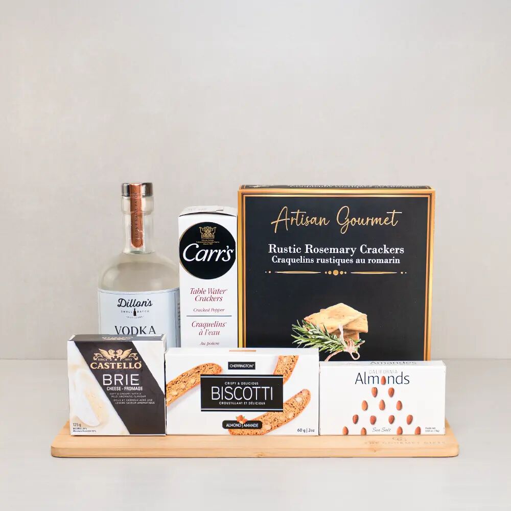 Toronto, Food, CAD 164,  Vodka Gift Baskets Delivered Across Canada
