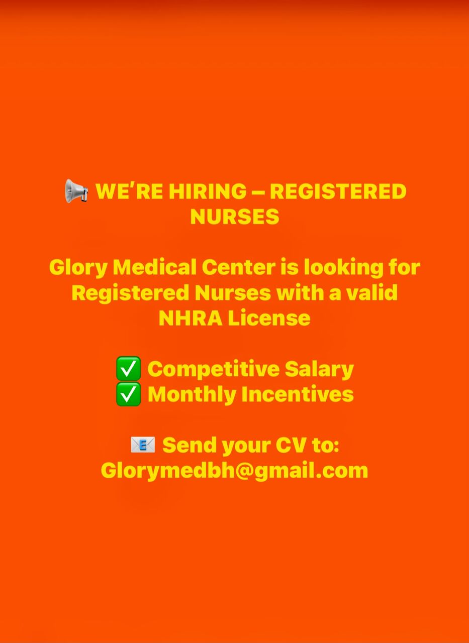 Juffair, Jobs, GENERAL NURSES