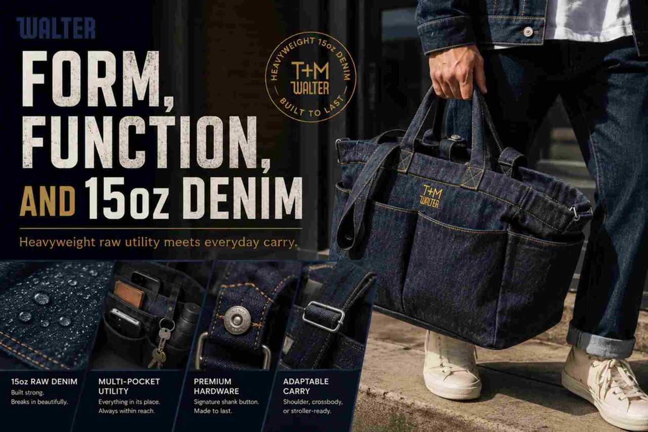 London, Clothing & Accessories, The Ultimate Denim Tote Bag: Guide To A Premium Tote
