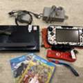 SAR 900,  Wii U + 128 GB Flash Memory + 64 GB SD Card + Wiimote Mario Edition + 2 Brand New Games