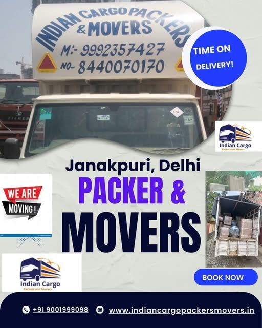 New Delhi, Logistics, Professional Packers And Movers Janakpuri, Delhi &ndash; Quick & Secure Shifting