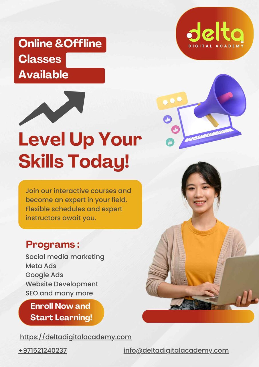 Dubai, Education, Digital Marketing Courses In Dubai | Start Your Marketing Career