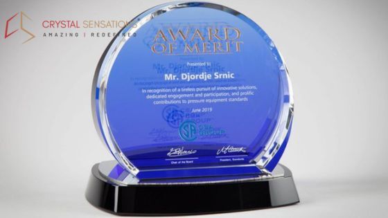 New York, Business, Premium Engraved Crystal Awards For Corporate Recognition