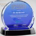 Premium Engraved Crystal Awards For Corporate Recognition