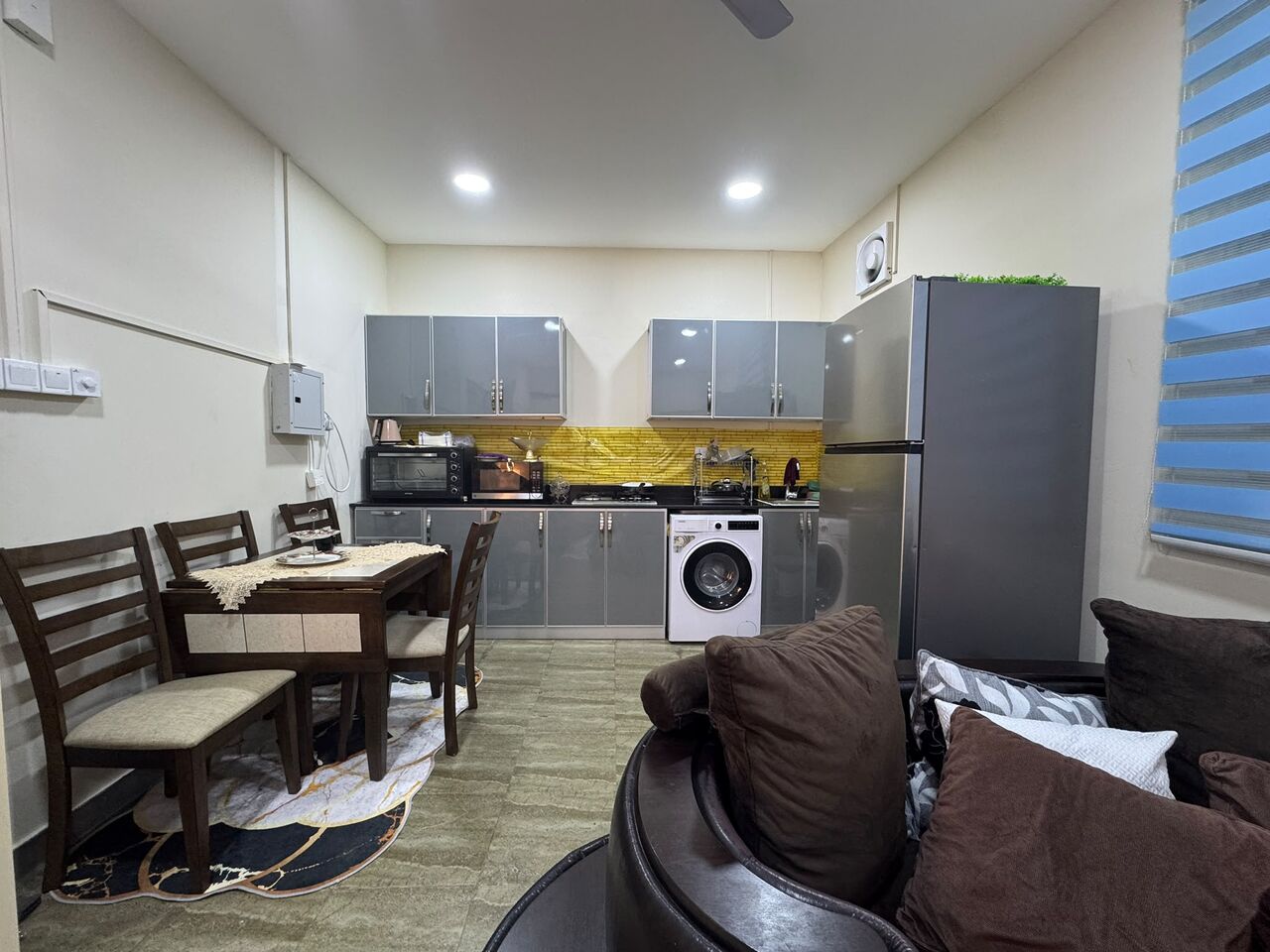 Adliya, Apartments, Flats, Houses & Villas, BHD 230/month,  Furnished,  1 BR,  130 Sq. Meter,  Fully Furnished 1bhk With Unlimited Ewa