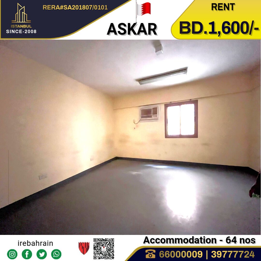 Asker, Staff Accommodation, BHD 1600,  BAPCO Approved Accommodation In Askar