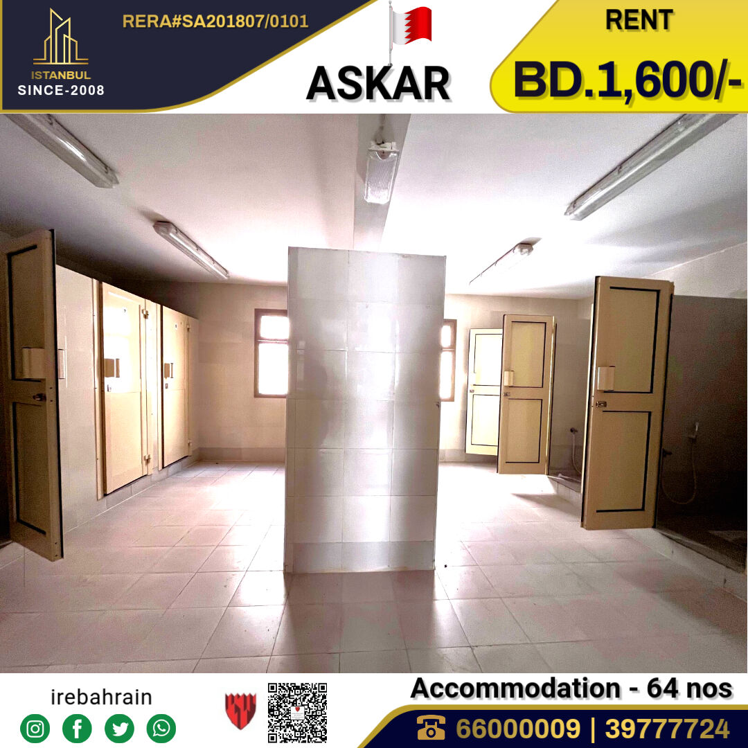 Asker, Staff Accommodation, BHD 1600,  BAPCO Approved Accommodation In Askar