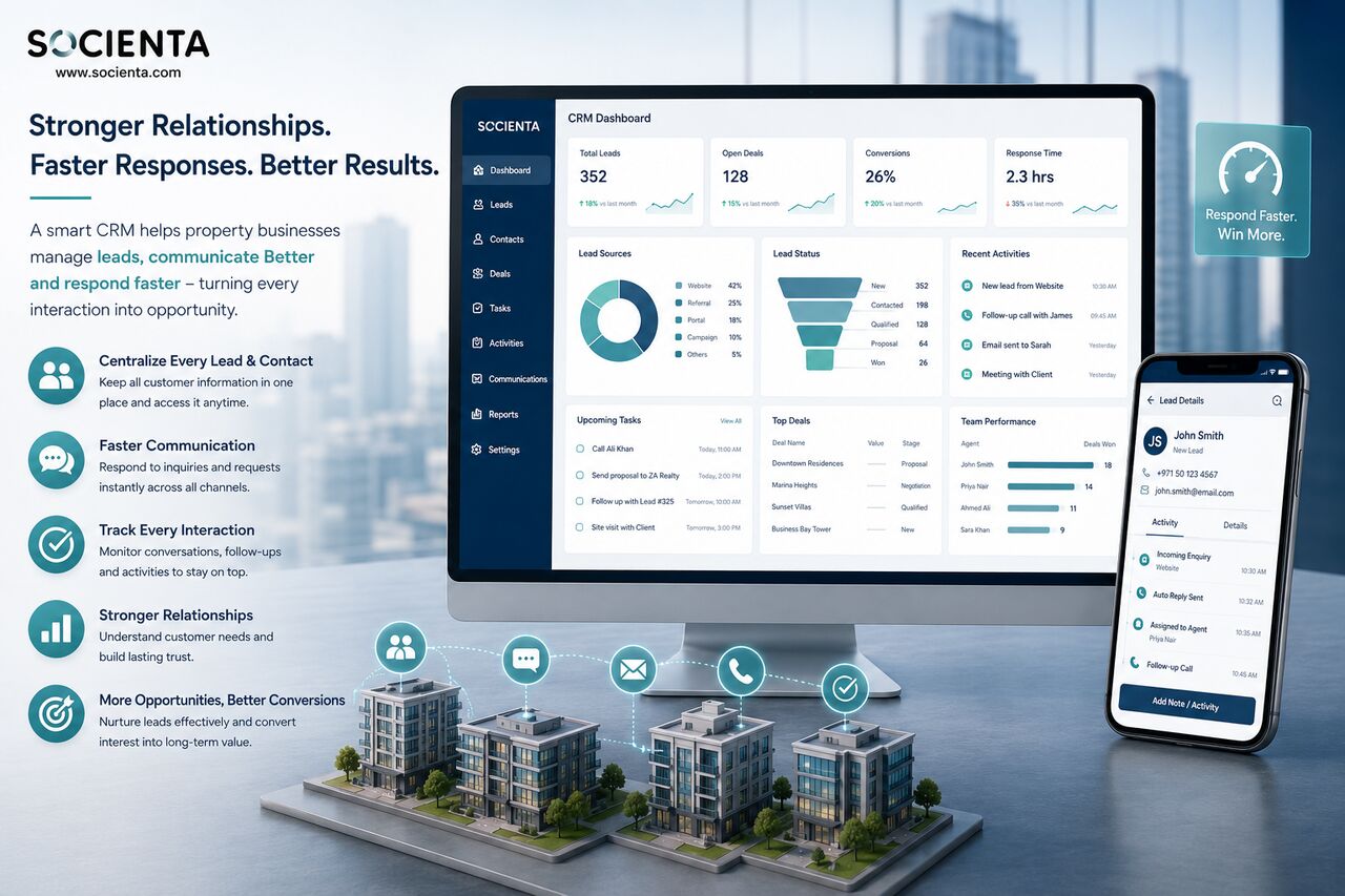 Dubai, Real Estate, Strengthen Customer Relationships With A Modern CRM
