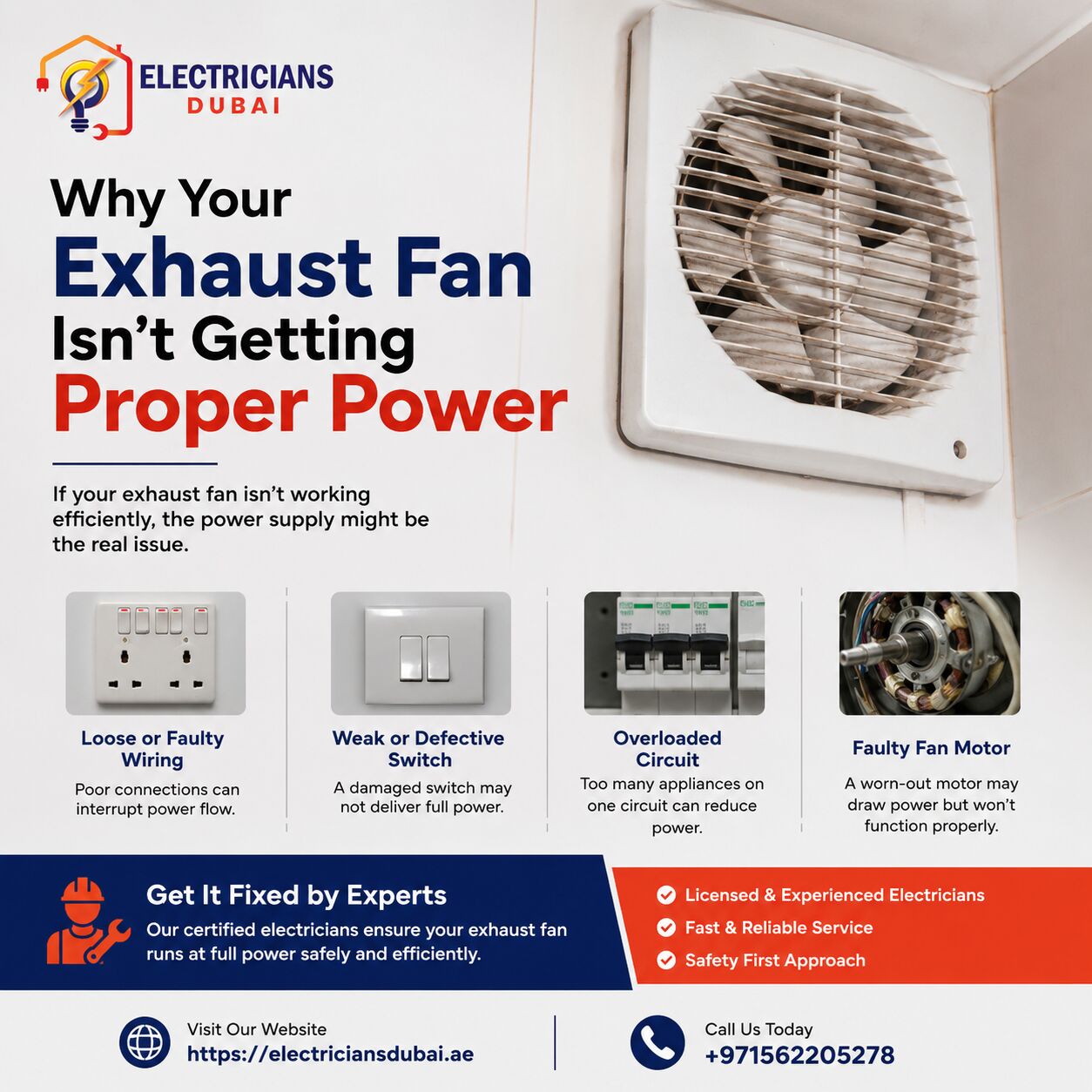 Dubai, Technical, Why Your Exhaust Fan Isn