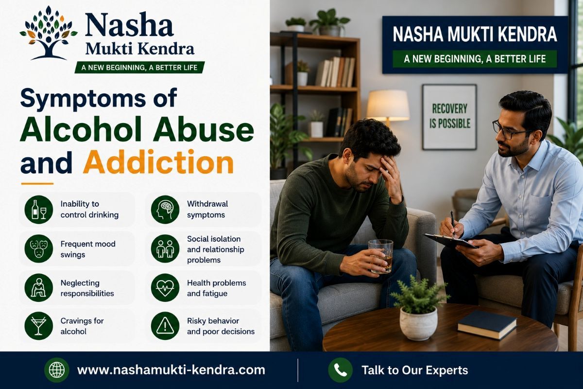 Gurgaon, Health, Symptoms Of Alcohol Abuse And Addiction | Complete Recovery Guide