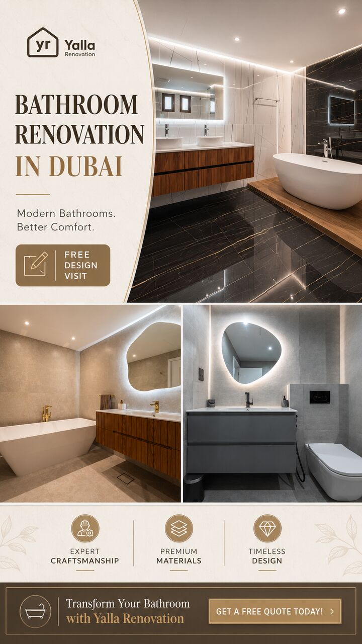Dubai, Construction, Dubai Bathrooms Need Smarter Design&mdash;Start Your Bathroom Renovation Today