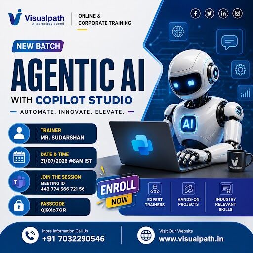 Hyderabad, Lessons Offered, Join Agentic AI With Copilot Studio New Batch Today