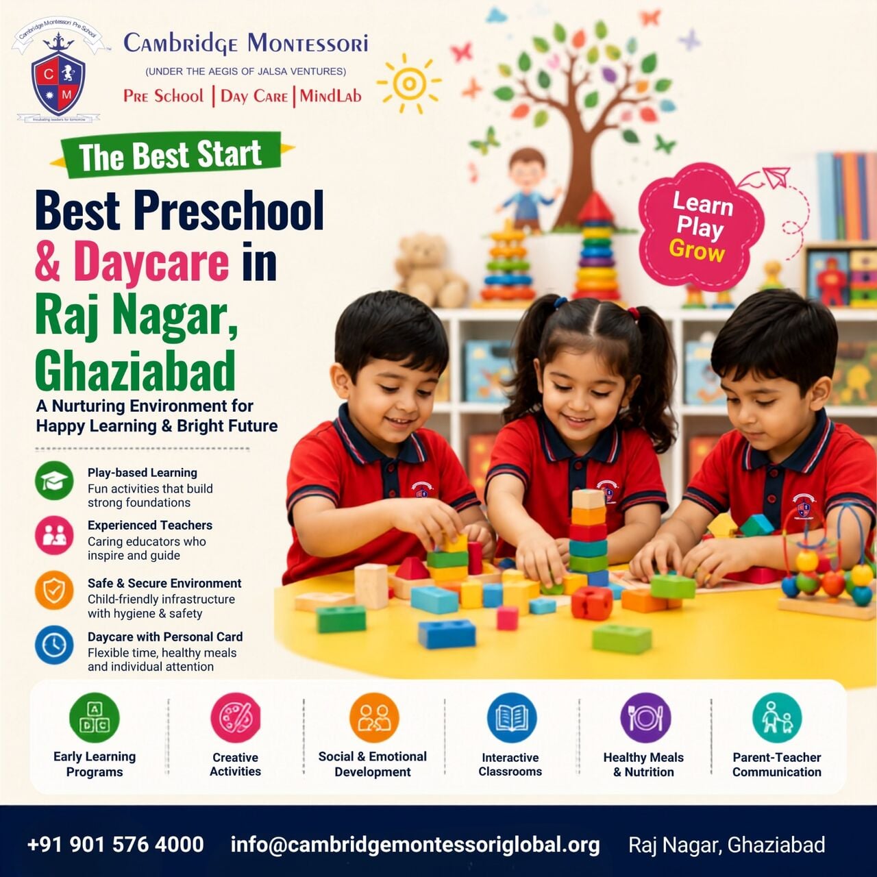 Kurnool, Daycare, Best Preschool & Daycare In Raj Nagar, Ghaziabad