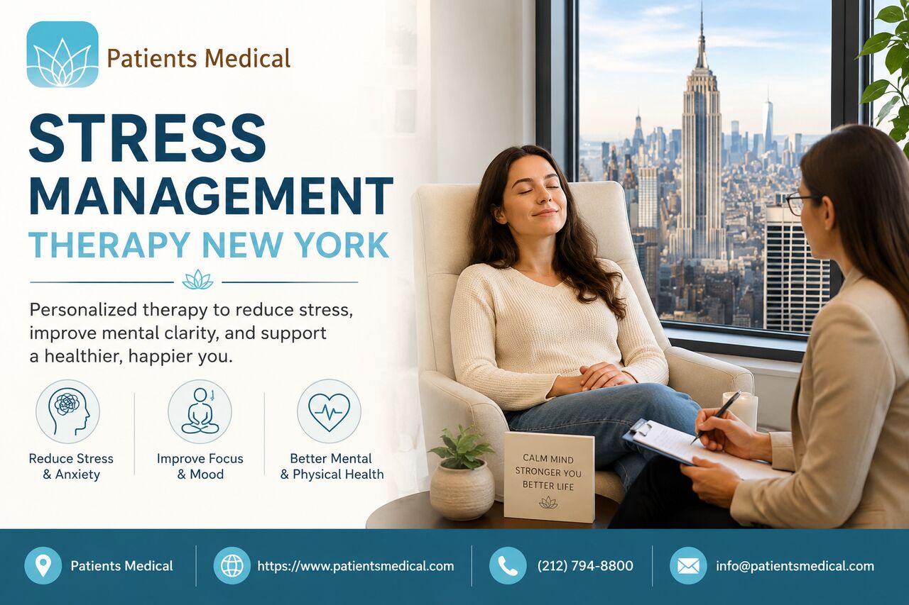 New York, Health, Trusted Stress Management Therapy In New York &ndash; Book Today