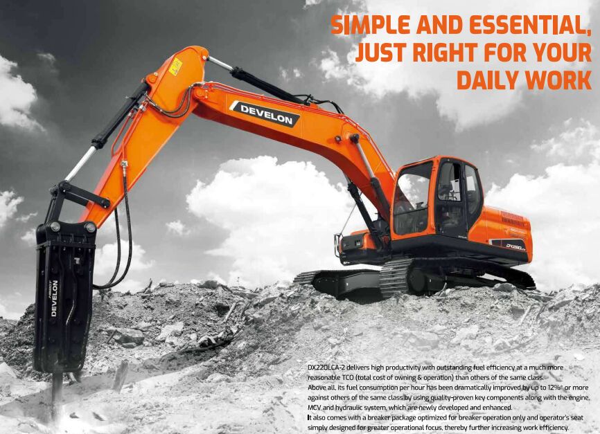 Dammam, Equipment Rental, DOOSAN Excavator 22 Ton With Operator Available