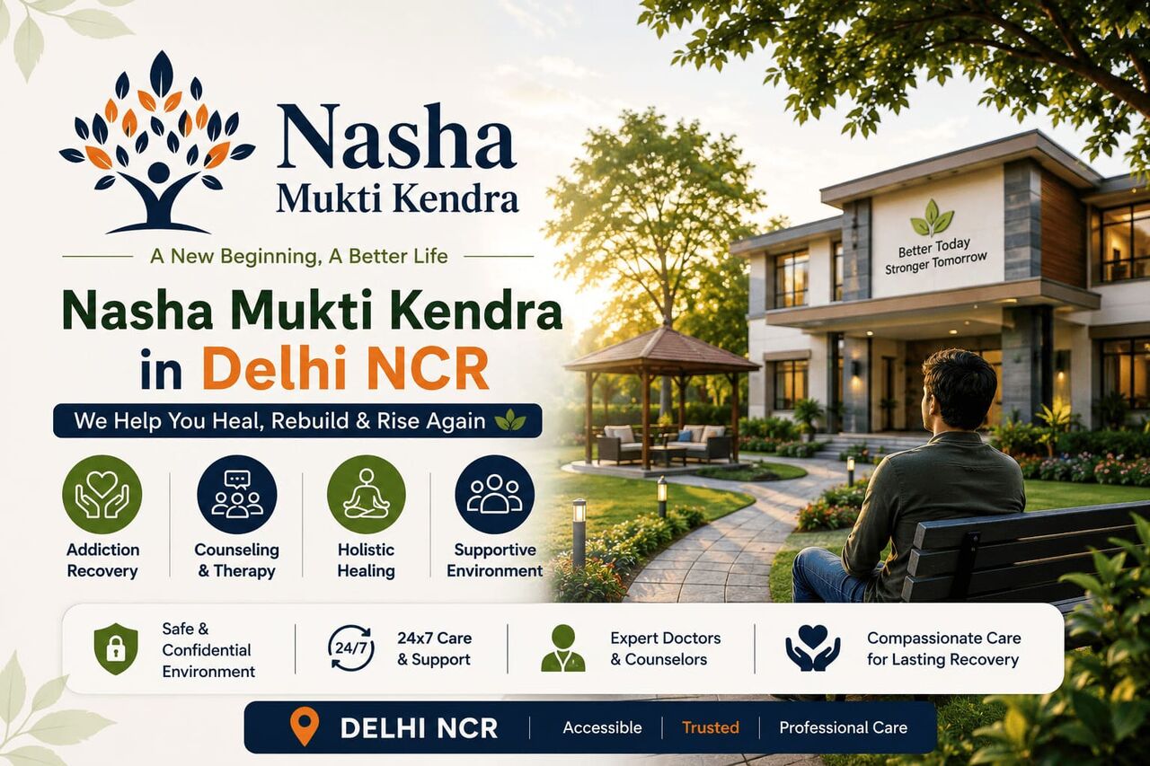 New Delhi, Health, Nasha Mukti Kendra In Delhi NCR For A Healthier, Addiction-Free Life
