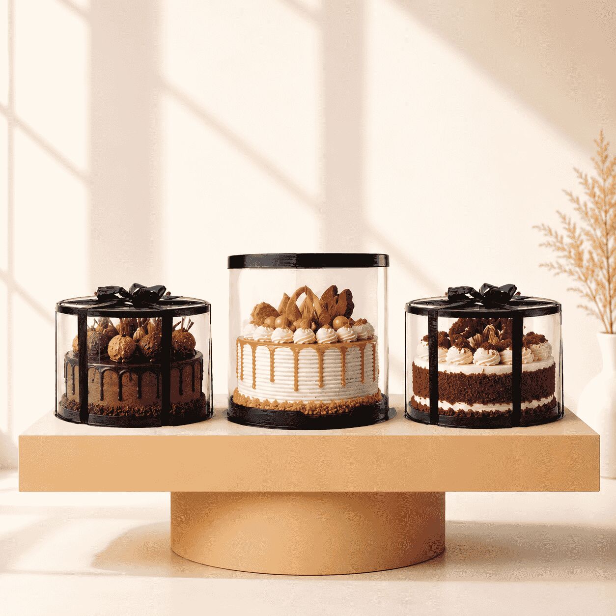 Mumbai, Business, Clear Cake Boxes That Help Every Cake Stand Out At Weddings, Festivals, Birthdays And Corp