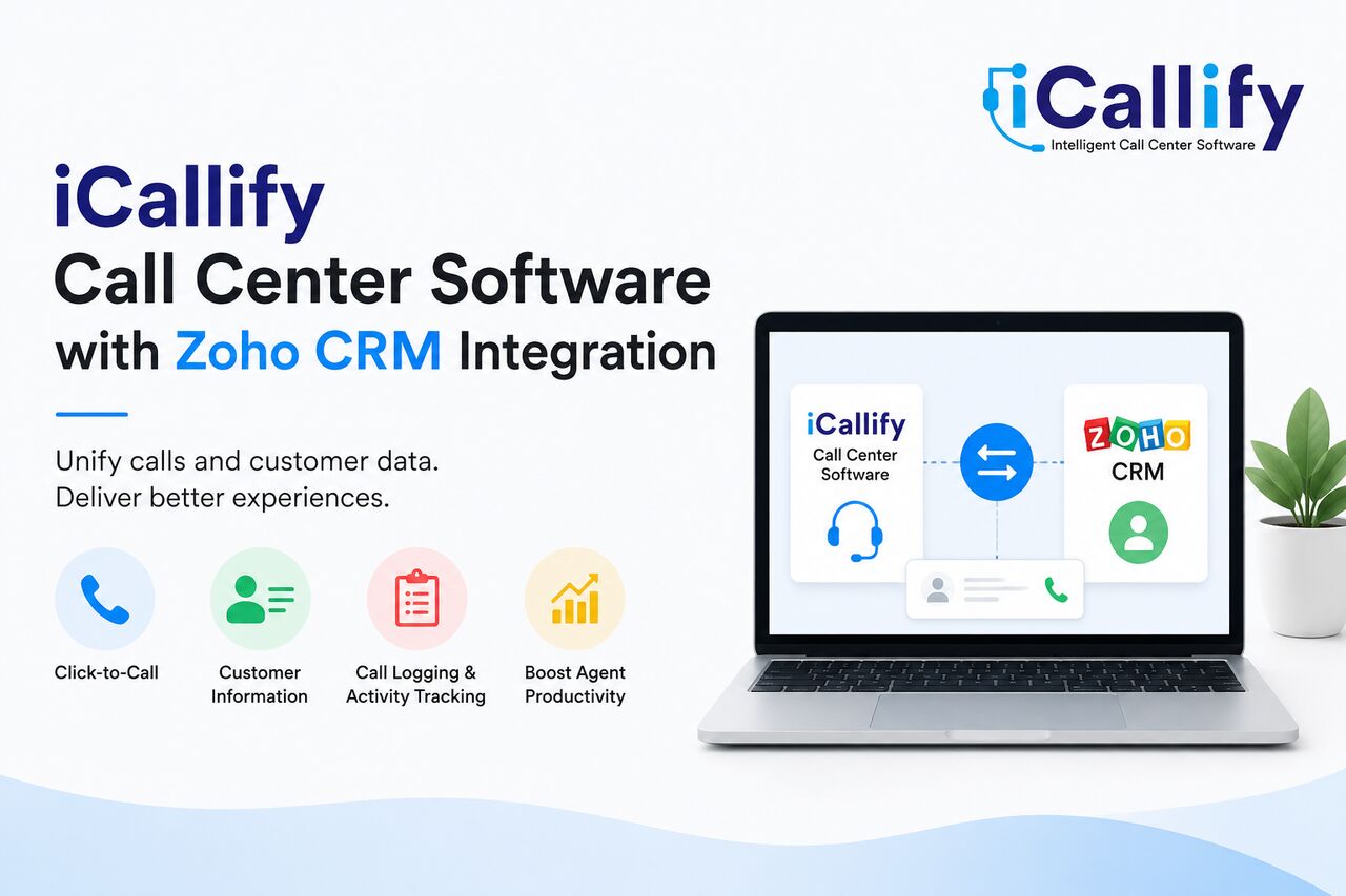 New York, Technical, Boost Customer Engagement With ICallify Zoho CRM Integration For Call Centers