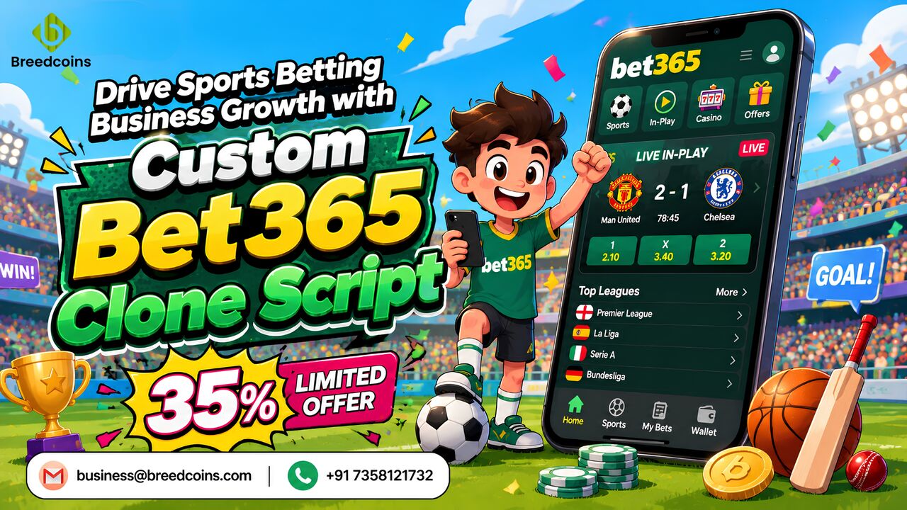 Abu Dhabi, Software, USD 5000,  Drive Sports Betting Business Growth With Custom Bet365 Clone Script