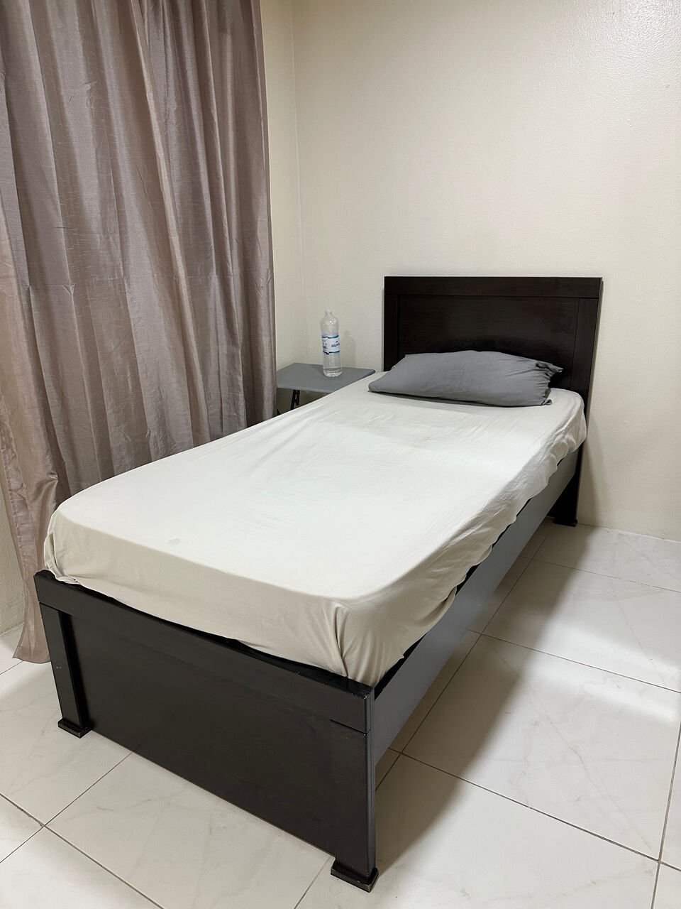 Khobar, Furniture, SAR 425,  Matching Single Bed With Mattress & 2-Door Wardrobe Set - Al Khobar