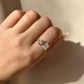 Cuff Lab-Grown Diamond Ring