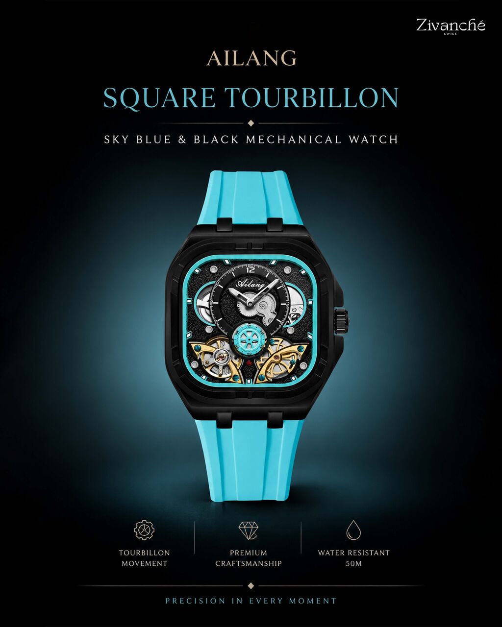 Mumbai, Watches, Exclusive Zivanche Luxury Watches With Automatic And Skeleton Watch Collections