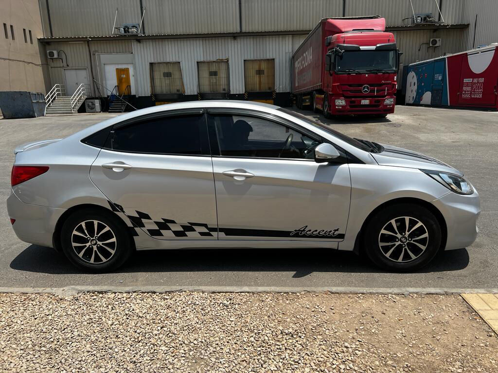 Riyadh, Vehicles, Cars & Trucks , SAR 28000,  Hyundai Accent,  2014,  Automatic,  270000 KM,    Model With ODO 270000km